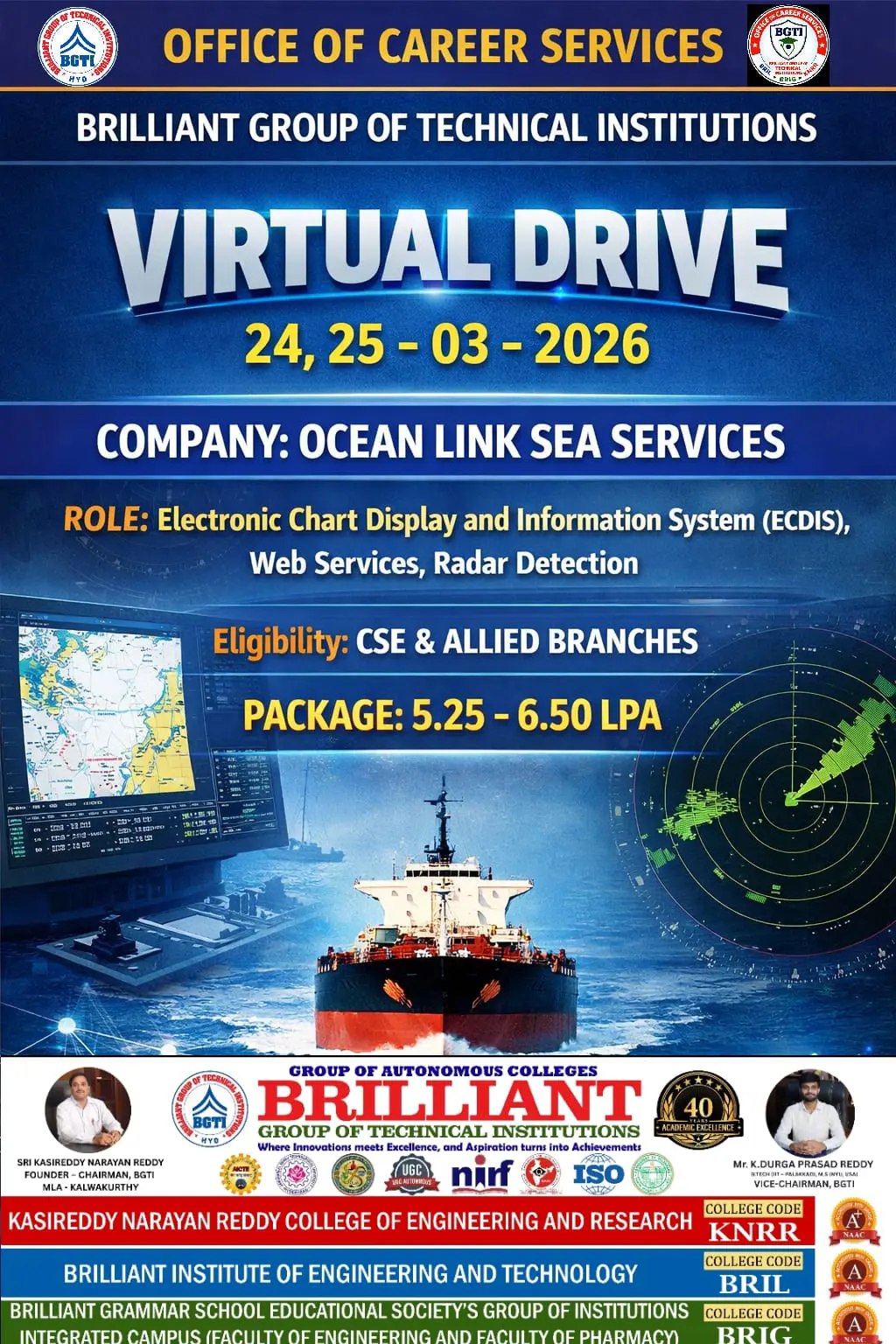 Ocean Link Sea Services Campus Drive 24-03-2026